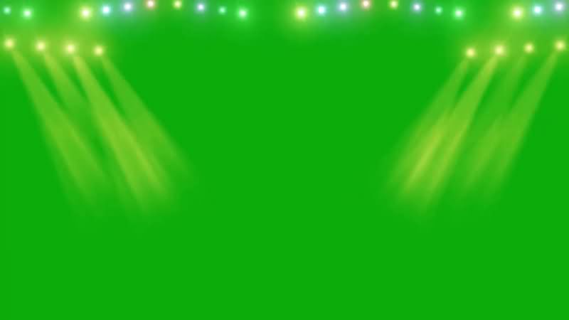 绿幕视频素材射灯